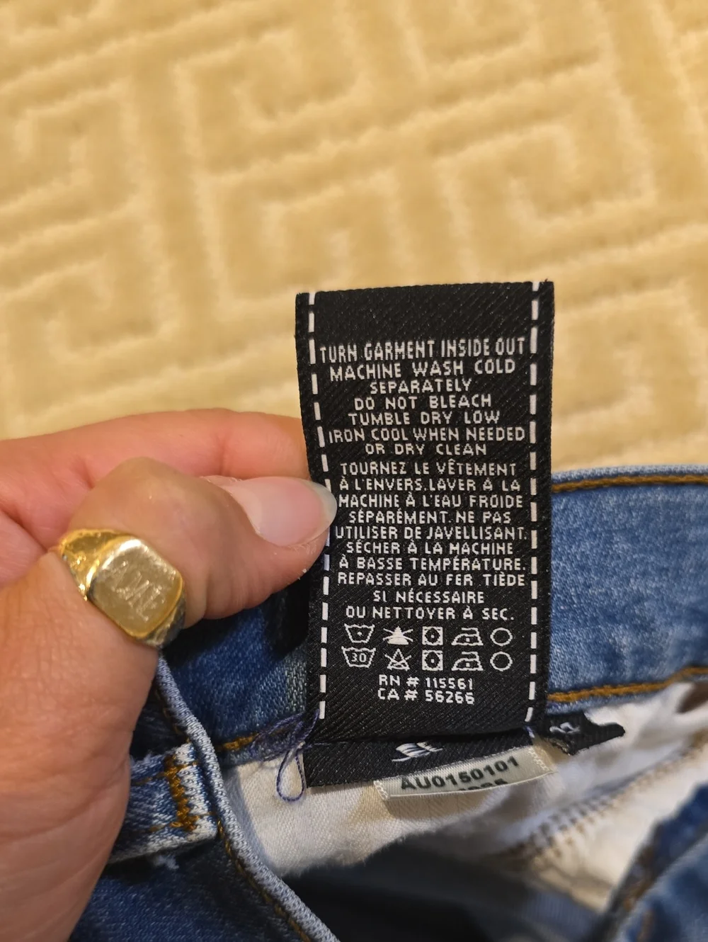 7 For All Mankind Classic Blue Women's Skinny Jeans- Waist 27